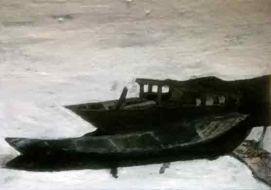 Boats on River
